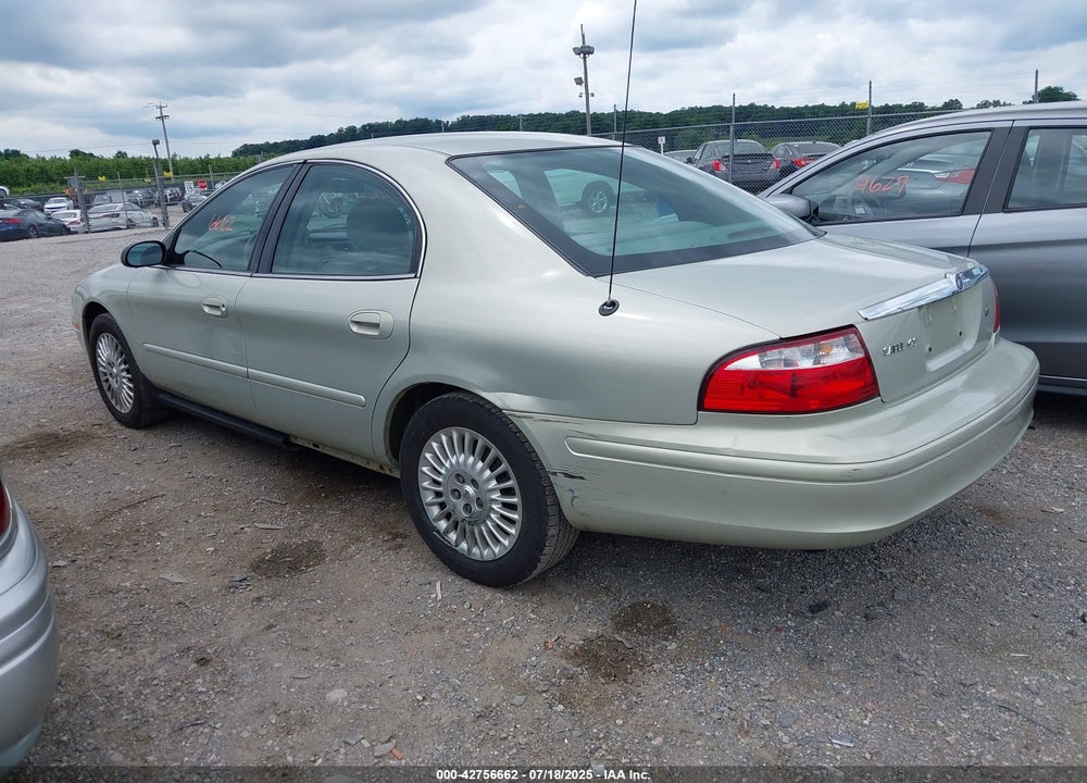 2005 MERCURY SABLE GS VIN: 1MEFM50U55A627291