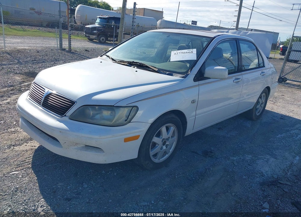 2003 MITSUBISHI LANCER VIN: JA3AJ36E13U047491