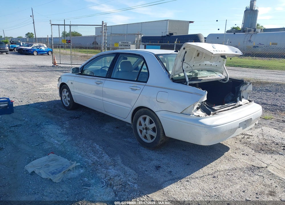 2003 MITSUBISHI LANCER VIN: JA3AJ36E13U047491