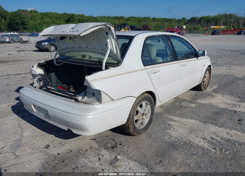 2003 MITSUBISHI LANCER VIN: JA3AJ36E13U047491
