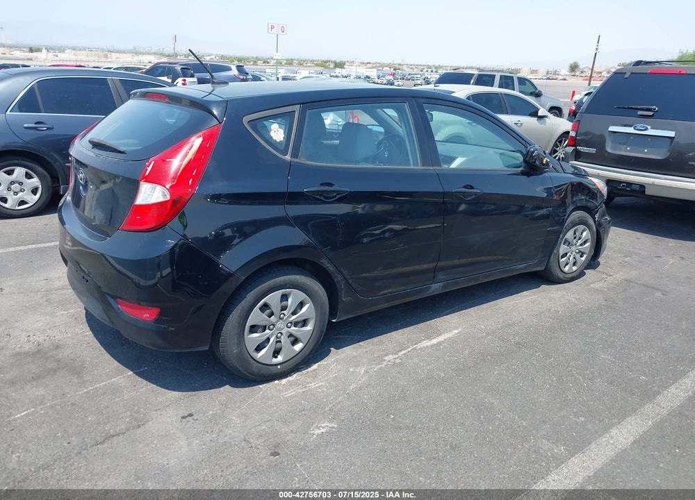2016 HYUNDAI ACCENT VIN: KMHCT5AE3GU267367