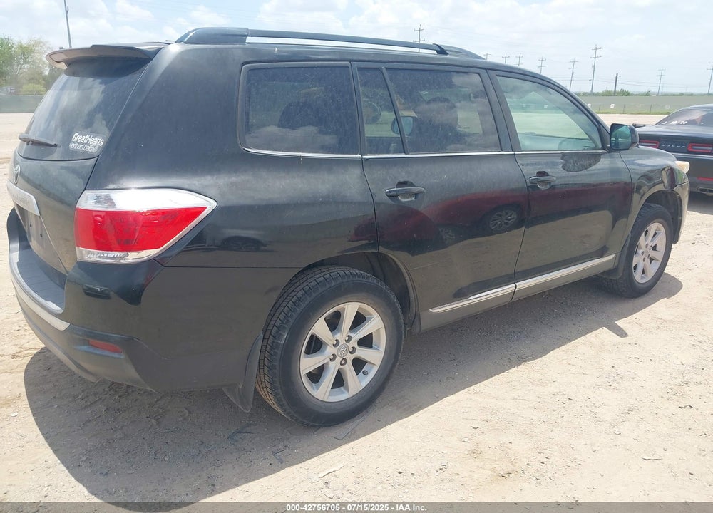 2011 TOYOTA HIGHLANDER SE VIN: 5TDZA3EH1BS012582