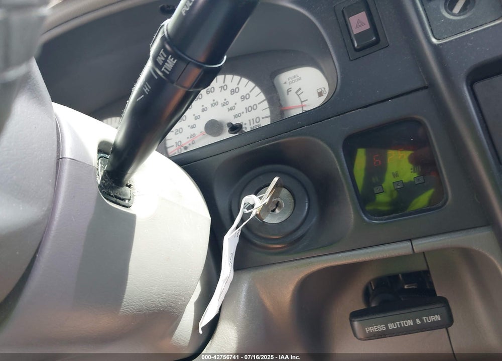 2001 TOYOTA TACOMA VIN: 5TENL42N01Z792746
