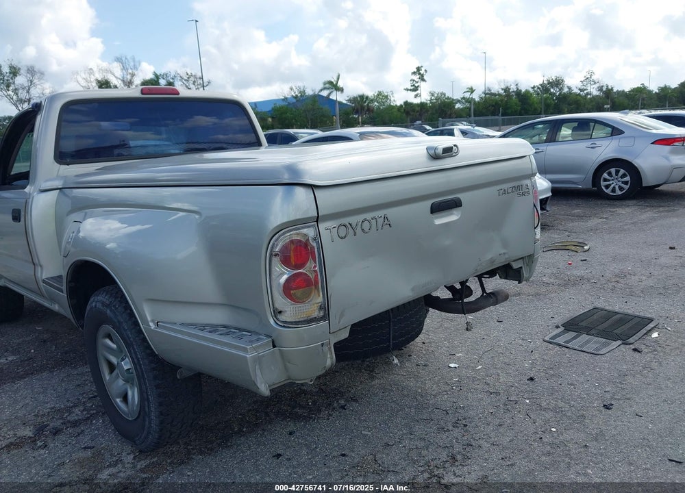 2001 TOYOTA TACOMA VIN: 5TENL42N01Z792746
