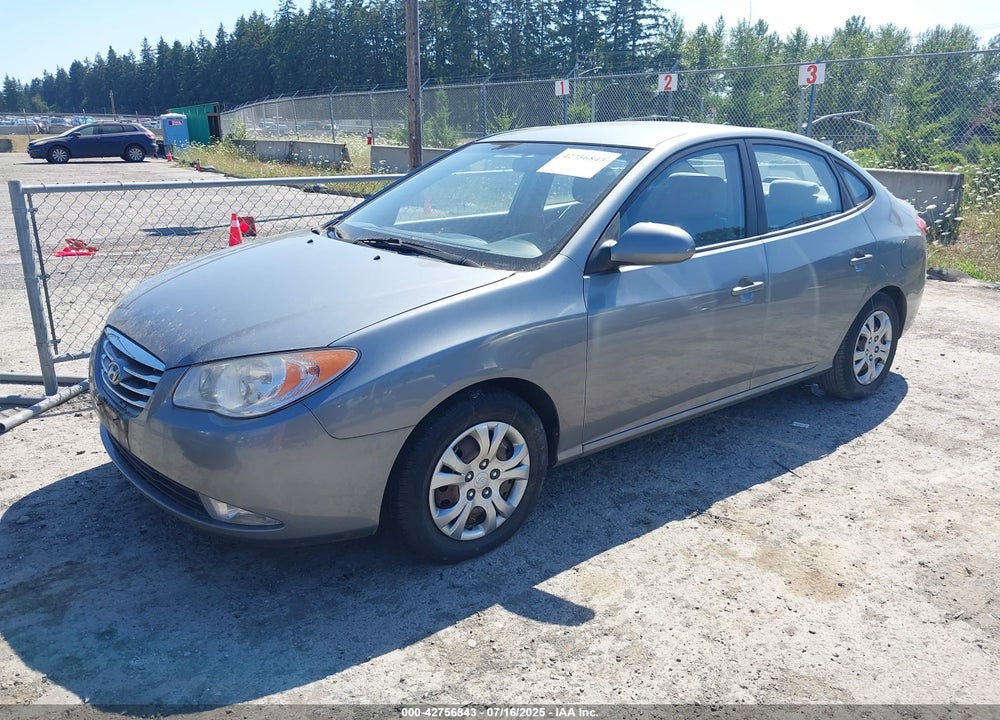 2010 HYUNDAI ELANTRA VIN: KMHDU4AD6AU182761