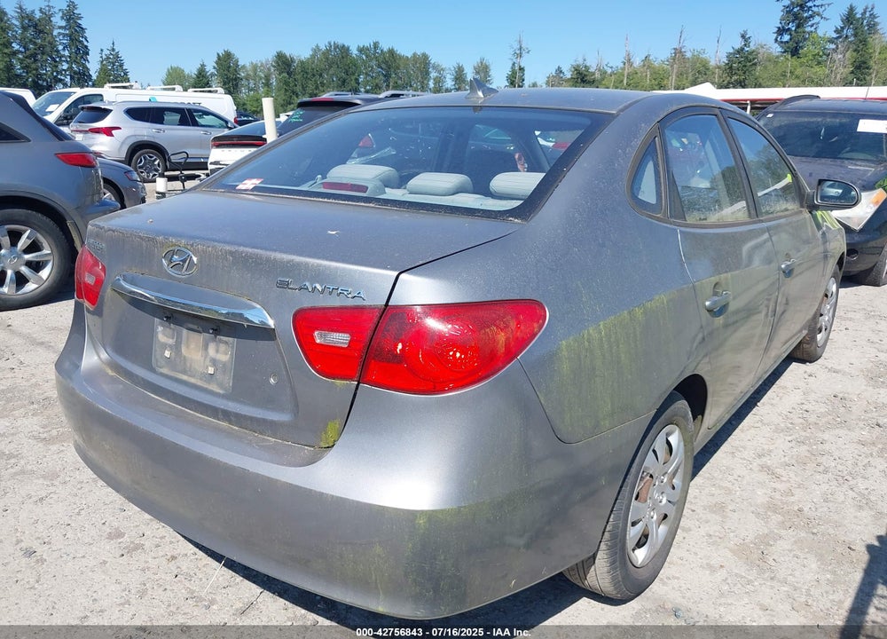 2010 HYUNDAI ELANTRA VIN: KMHDU4AD6AU182761