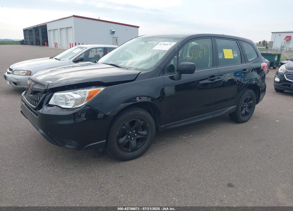 2016 SUBARU FORESTER VIN: JF2SJAAC5GH465780