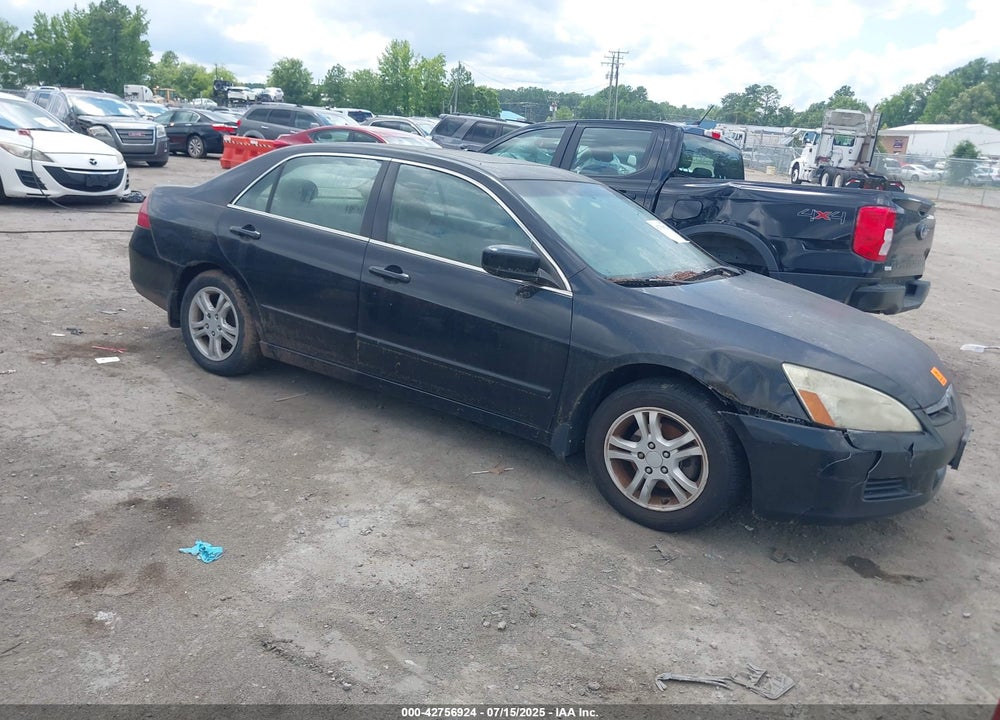 2007 HONDA ACCORD 2.4 EX VIN: 1HGCM56887A142484
