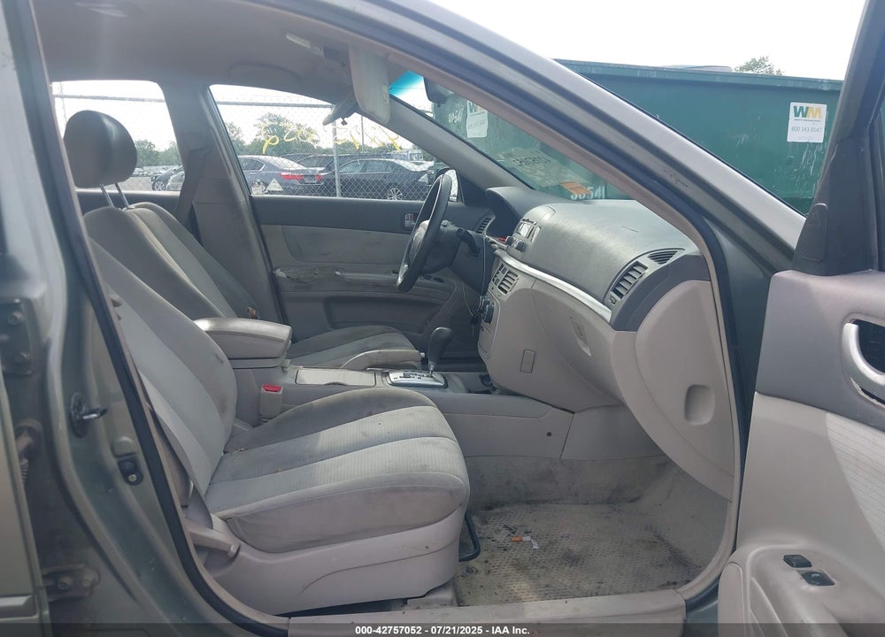 2008 HYUNDAI SONATA VIN: 5NPET46C68H361107