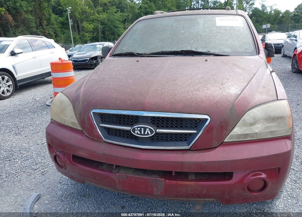 2005 KIA SORENTO EX/LX VIN: KNDJC733555496319