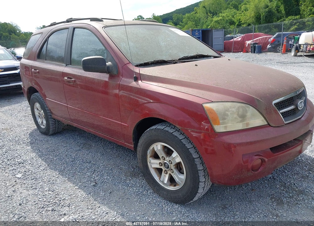 2005 KIA SORENTO EX/LX VIN: KNDJC733555496319