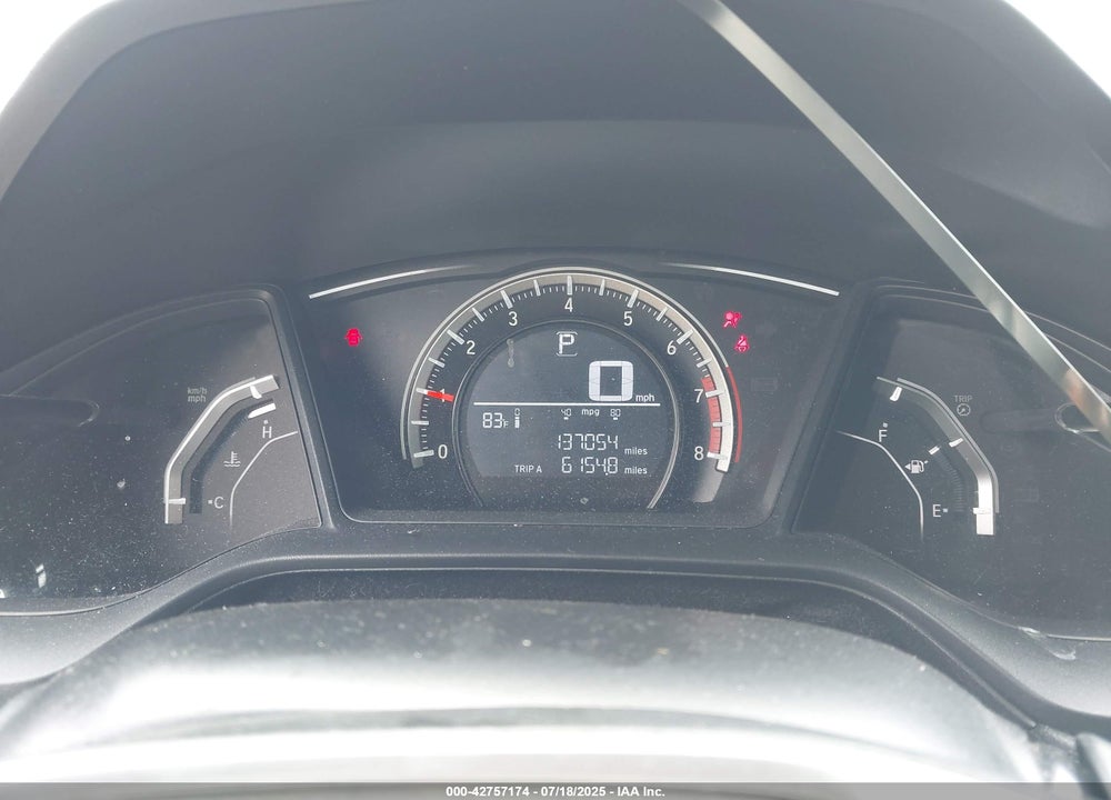 2016 HONDA CIVIC VIN: 2HGFC4B09GH309088