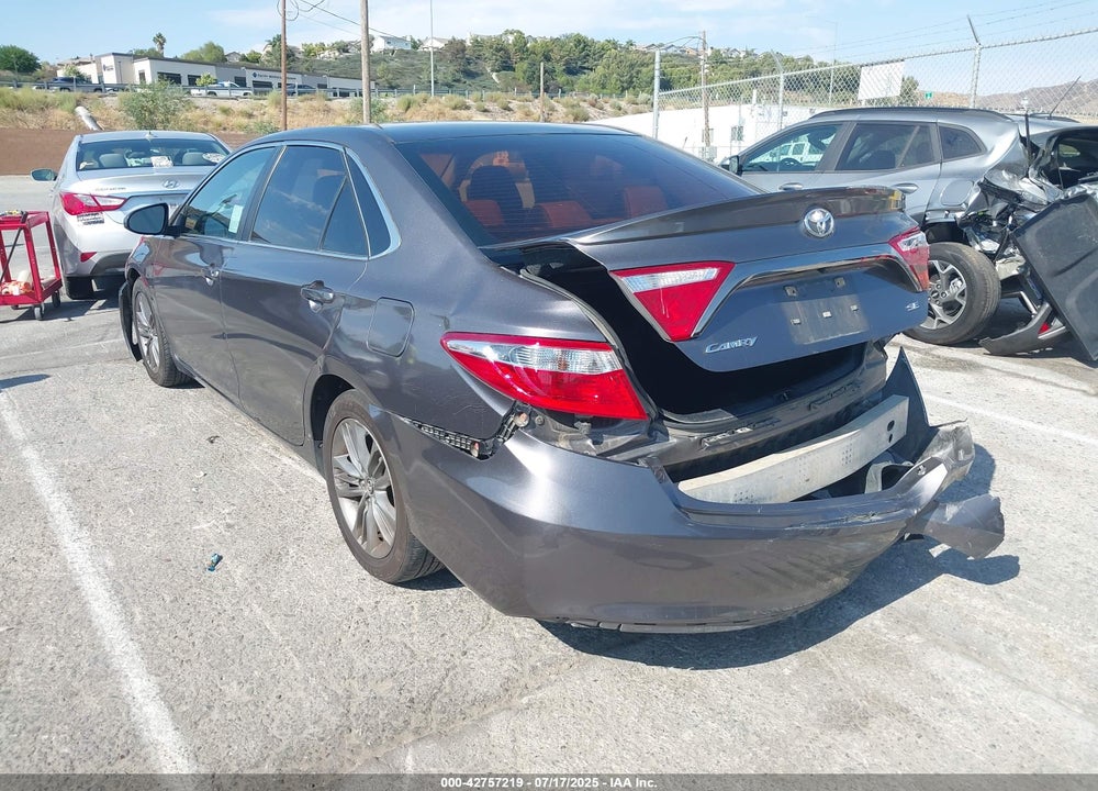2016 TOYOTA CAMRY SE VIN: 4T1BF1FK5GU181374