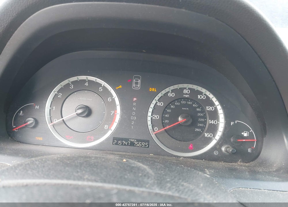 2008 HONDA ACCORD VIN: 1HGCP26448A092896