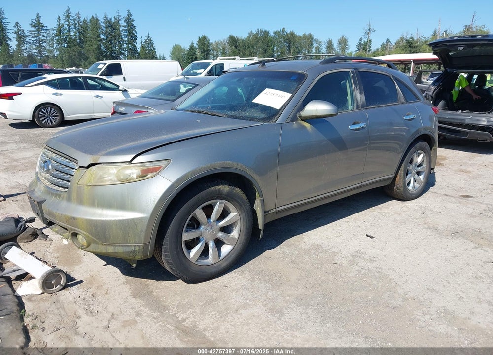 2005 INFINITI FX35 VIN: JNRAS08W95X201532