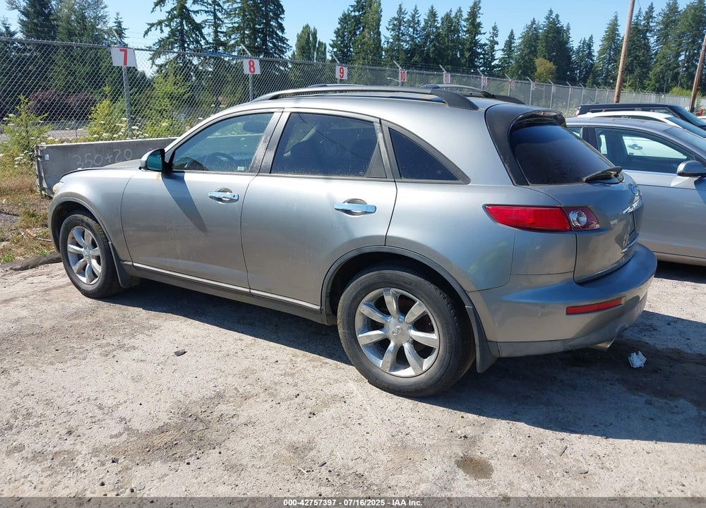 2005 INFINITI FX35 VIN: JNRAS08W95X201532