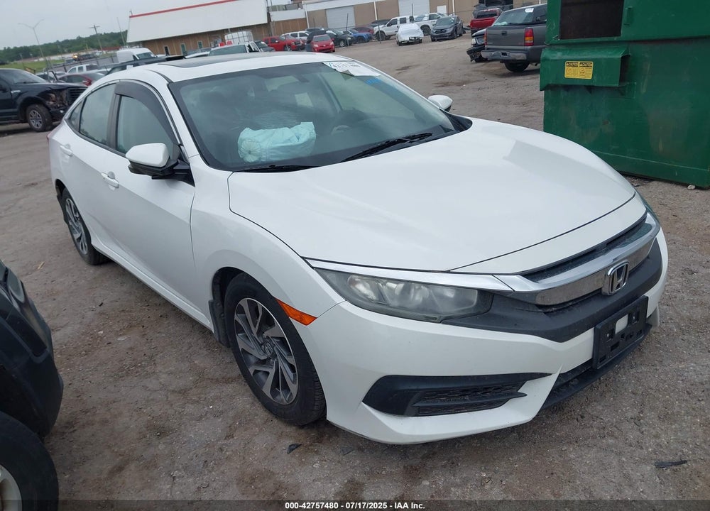 2018 HONDA CIVIC EX VIN: 2HGFC2F77JH531616