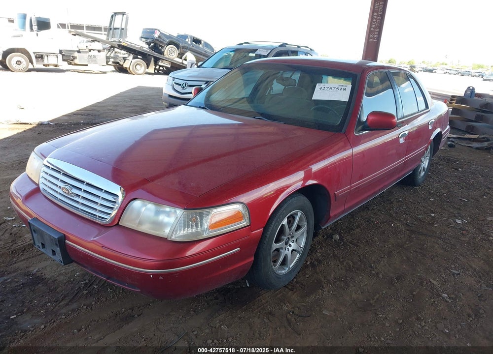2001 FORD CROWN VICTORIA VIN: 2FAFP74W41X132927