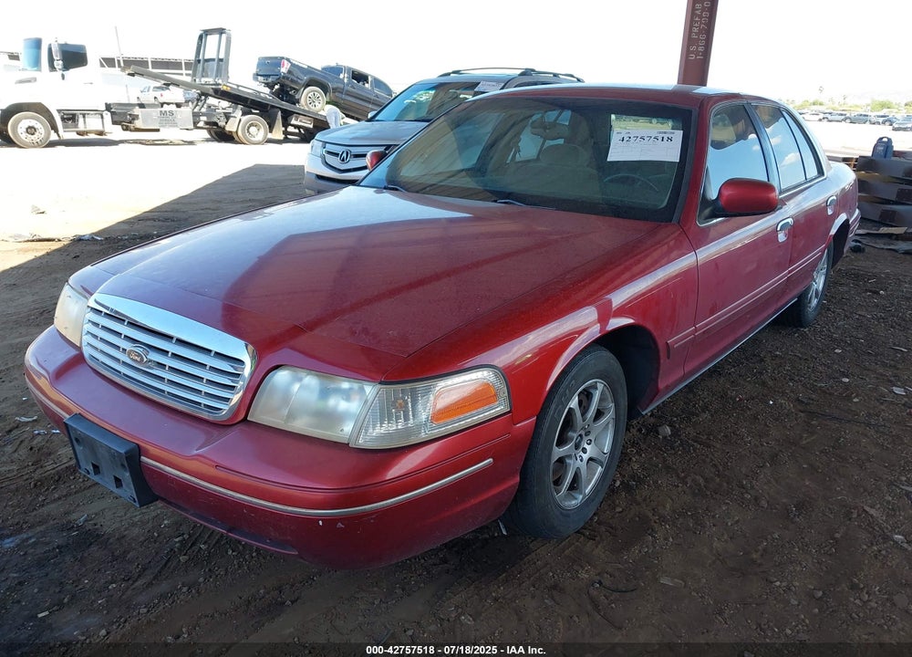 2001 FORD CROWN VICTORIA VIN: 2FAFP74W41X132927