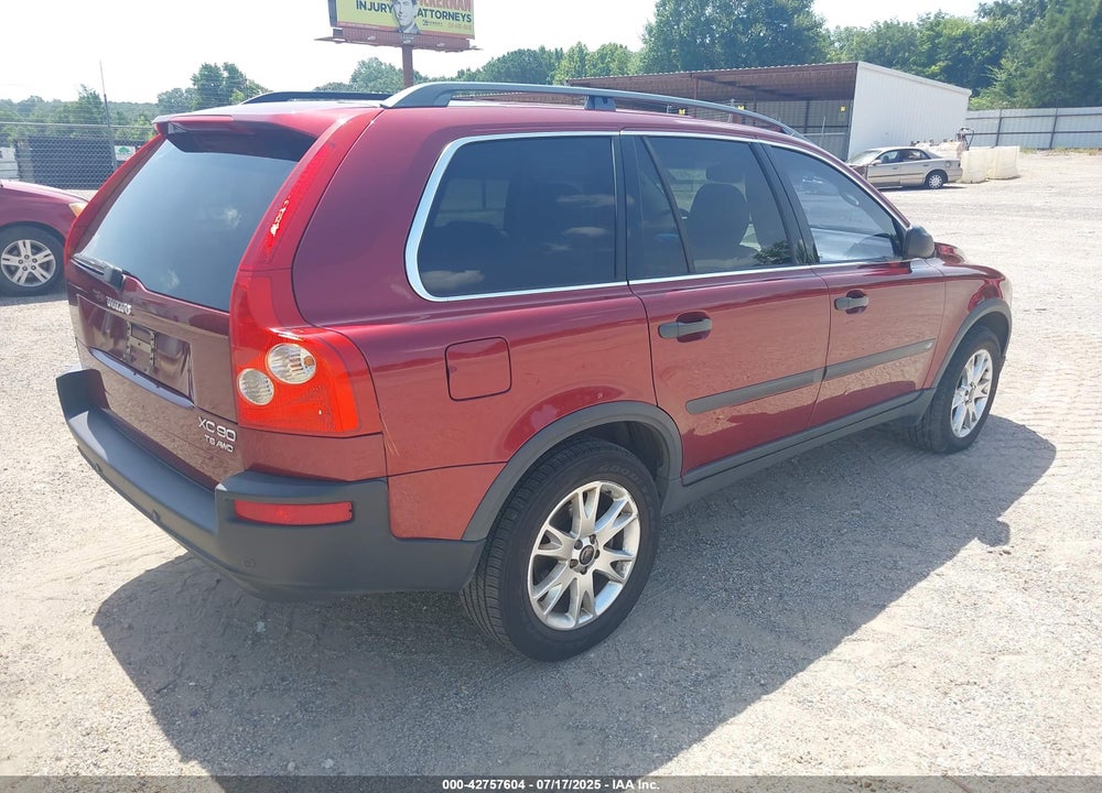 2004 VOLVO XC90 T6 VIN: YV1CZ91H241123028