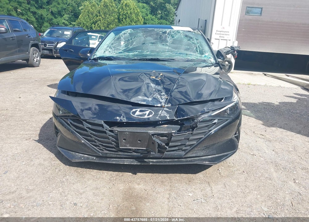2021 HYUNDAI ELANTRA VIN: KMHLL4AG1MU178629