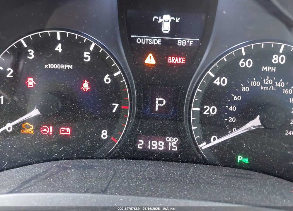 2011 LEXUS RX 350 VIN: 2T2BK1BA4BC118295