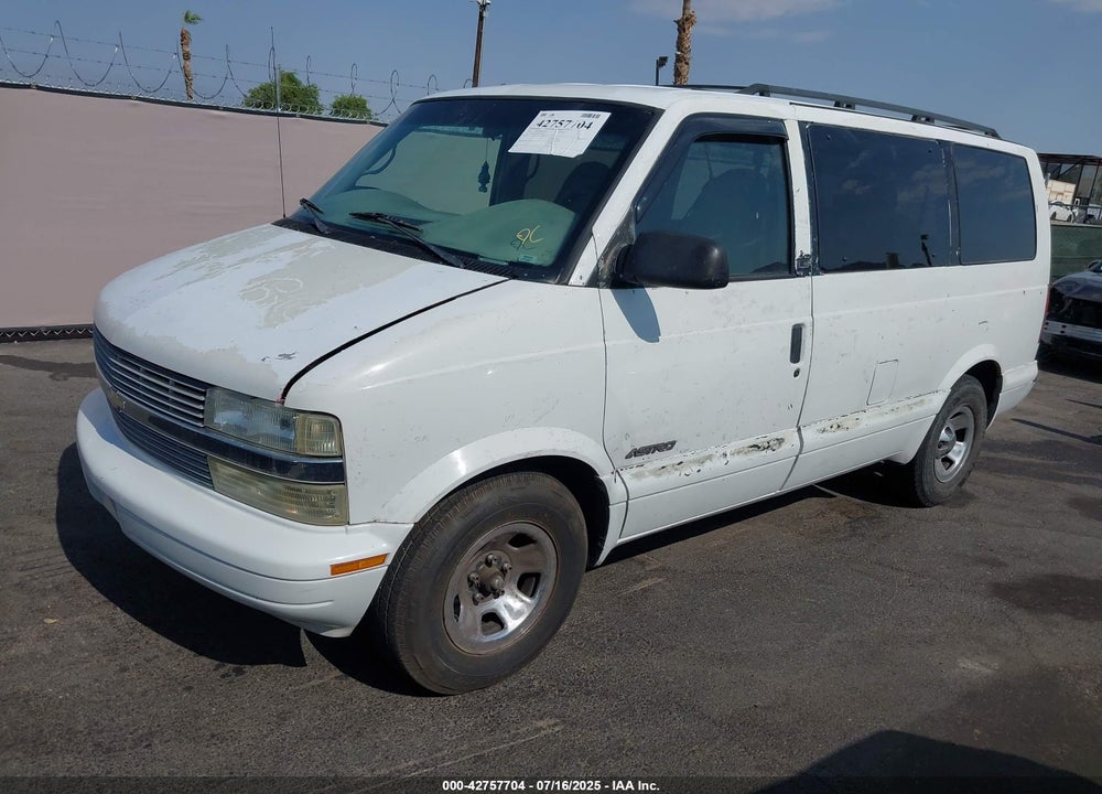 2001 CHEVROLET ASTRO VIN: 1GNDM19W11B153650