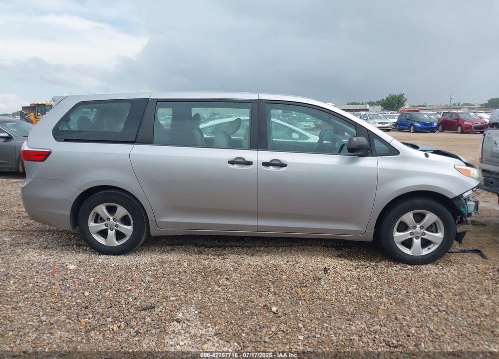 2015 TOYOTA SIENNA L 7 PASSENGER VIN: 5TDZK3DCXFS578779