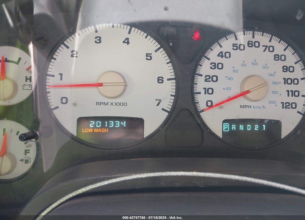 2002 DODGE RAM 1500 VIN: 1D7HA16N62J122986