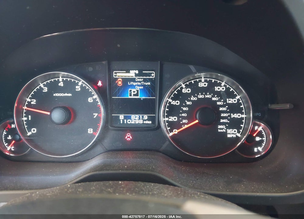 2013 SUBARU OUTBACK VIN: 4S4BRDKC7D2245235