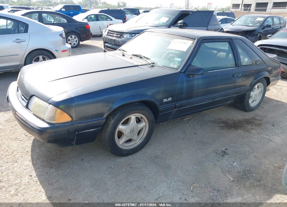1991 FORD MUSTANG LX VIN: 1FACP41E8MF168326