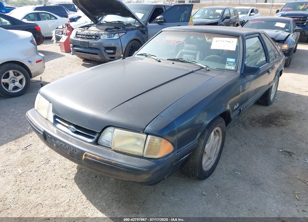 1991 FORD MUSTANG LX VIN: 1FACP41E8MF168326