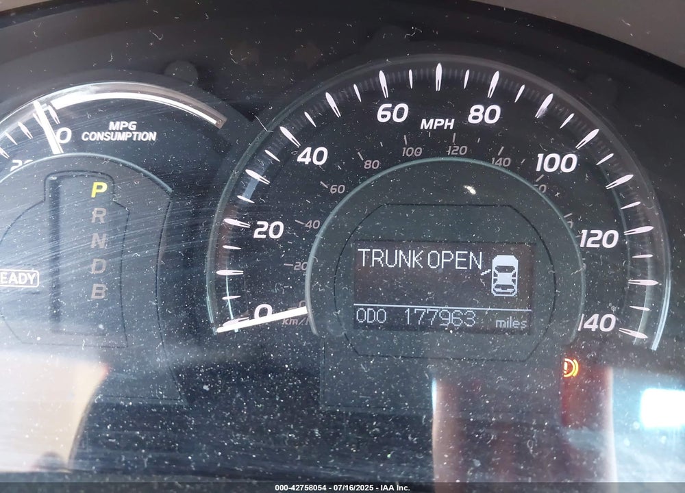 2008 TOYOTA CAMRY HYBRID VIN: 4T1BB46K18U031566