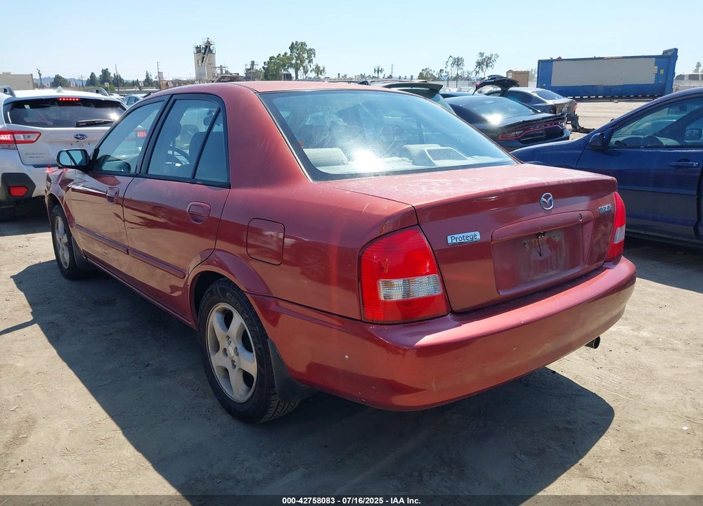 2001 MAZDA PROTEGE ES/LX VIN: JM1BJ225210478559