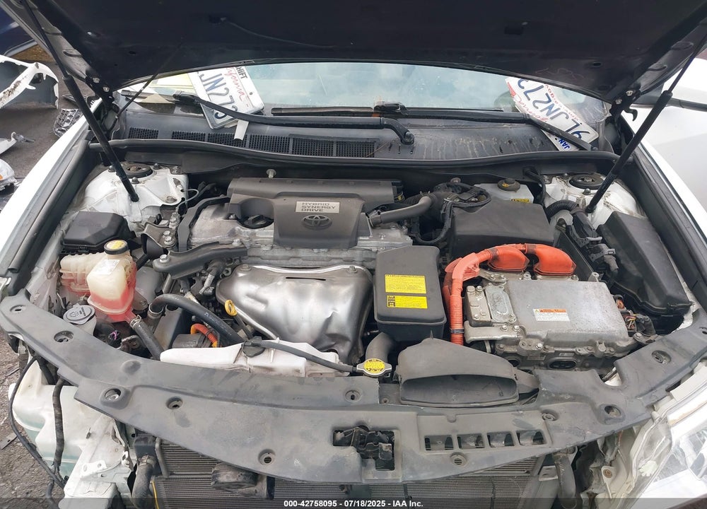 2012 TOYOTA CAMRY HYBRID VIN: 4T1BD1FK0CU006255