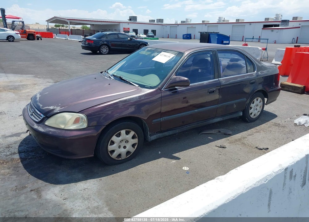 2000 HONDA CIVIC LX VIN: 1HGEJ6673YL042894