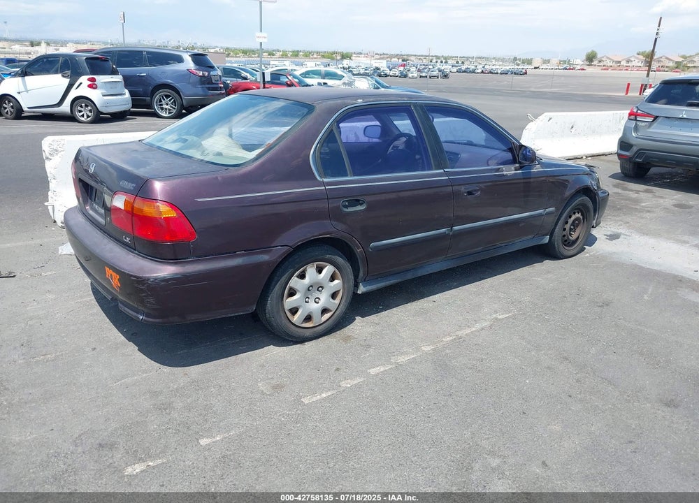 2000 HONDA CIVIC LX VIN: 1HGEJ6673YL042894