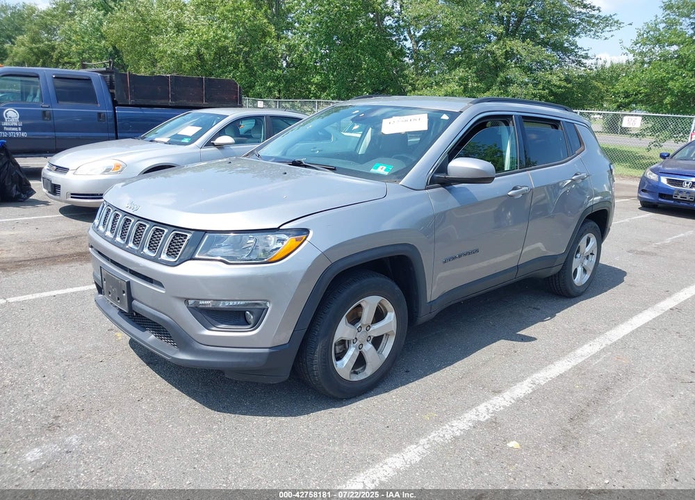 2018 JEEP COMPASS LATITUDE 4X4 VIN: 3C4NJDBB3JT154540