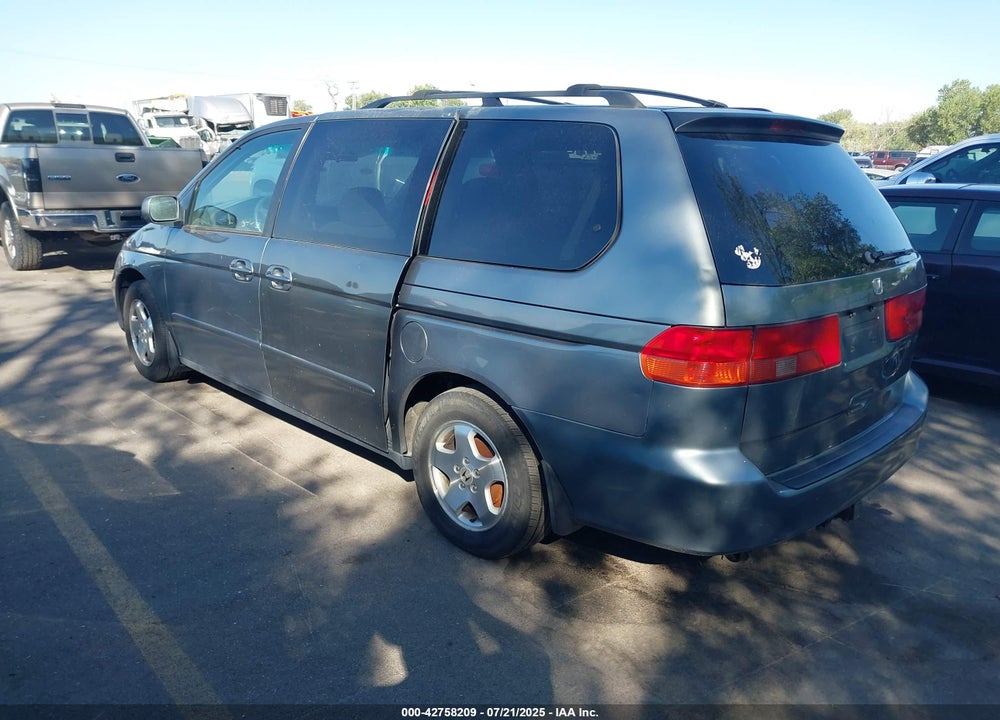 2001 HONDA ODYSSEY EX VIN: 2HKRL18671H582132