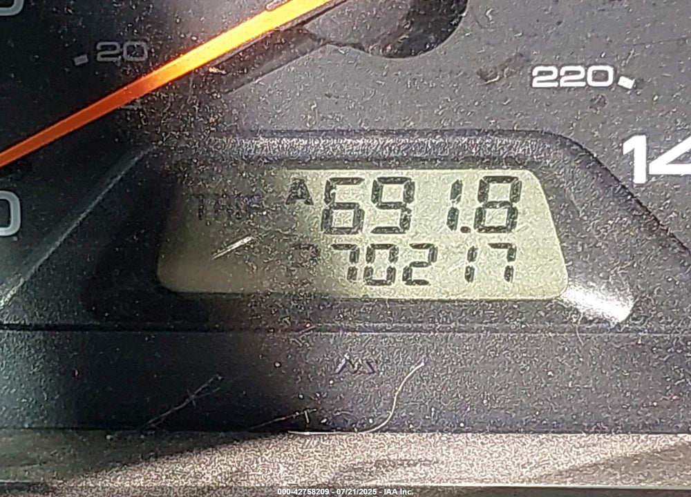 2001 HONDA ODYSSEY EX VIN: 2HKRL18671H582132