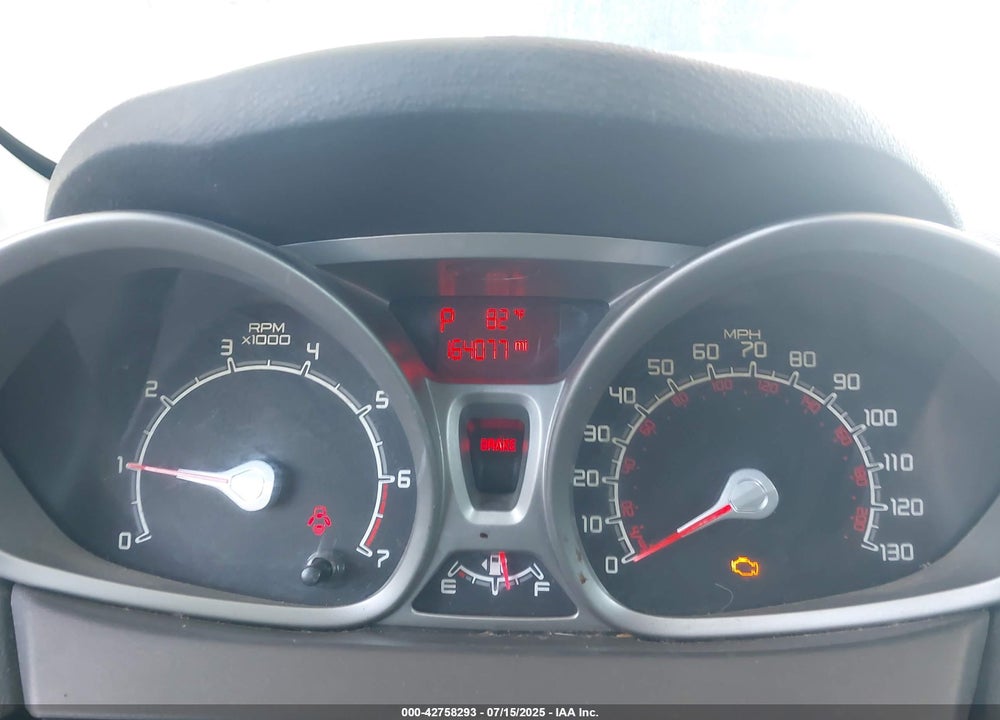 2012 FORD FIESTA VIN: 3FADP4BJ4CM159055