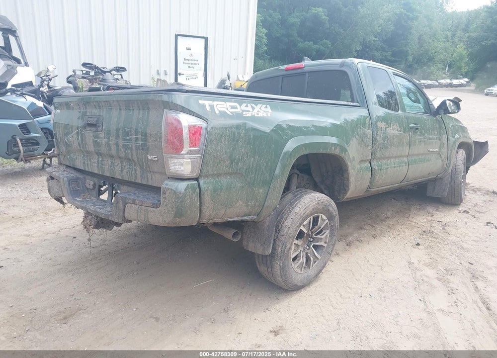 2021 TOYOTA TACOMA VIN: 3TYSZ5AN7MT052741
