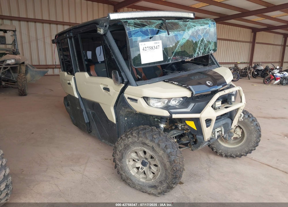 2023 CAN-AM DEFENDER MAX LIMITED CAB HD10 VIN: 3JBUUAX48PK010107