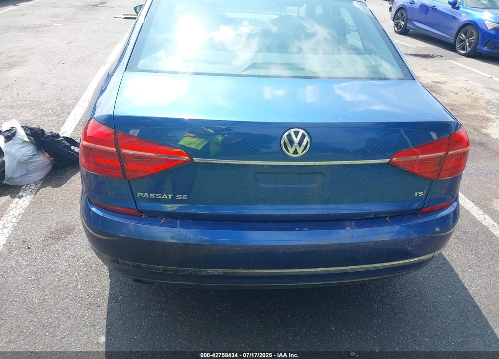 2016 VOLKSWAGEN PASSAT 1.8T SE VIN: 1VWBT7A30GC008459