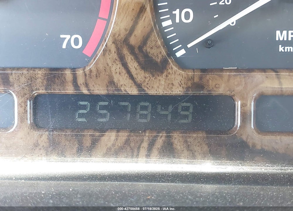 1996 JAGUAR XJ6 VIN: SAJHX1740TC766425