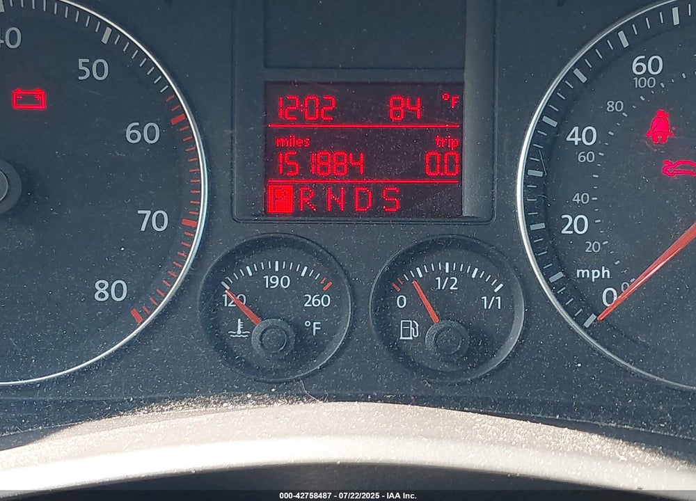 2007 VOLKSWAGEN JETTA WOLFSBURG EDITION VIN: 3VWEF71K07M143791