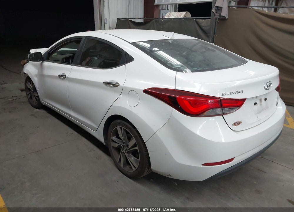 2014 HYUNDAI ELANTRA VIN: 5NPDH4AE6EH458650