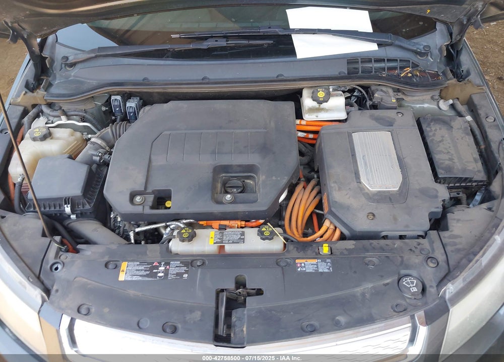 2011 CHEVROLET VOLT VIN: 1G1RD6E43BU103377