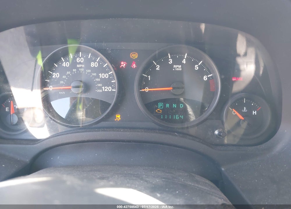 2012 JEEP COMPASS VIN: 1C4NJDEB4CD577714