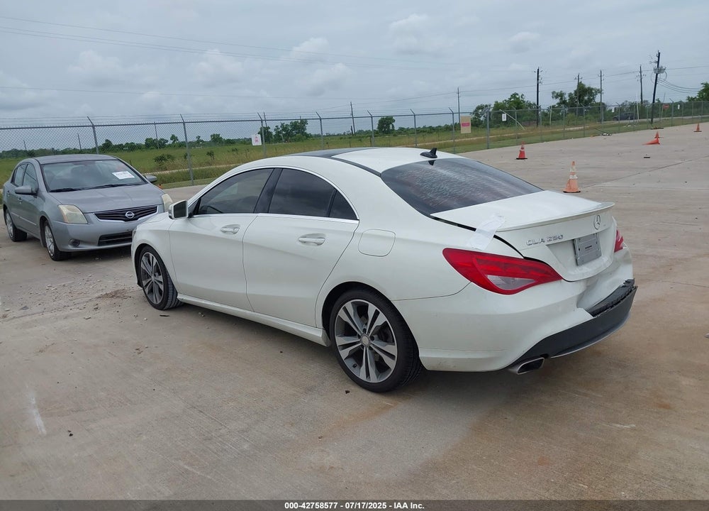 2016 MERCEDES-BENZ CLA-CLASS VIN: WDDSJ4EB4GN383967